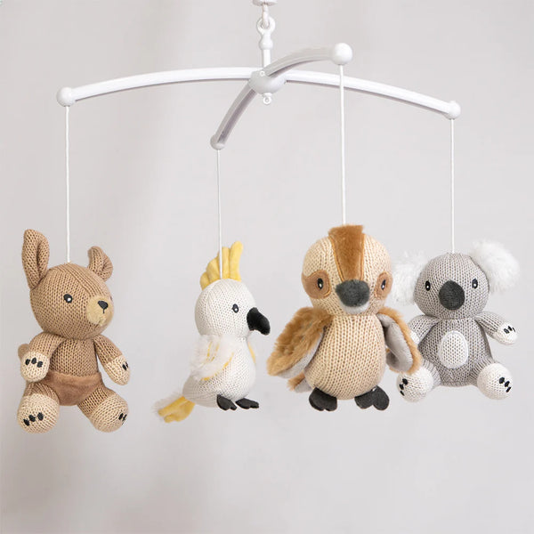 Living Textiles Musical Mobile Set - Australiana