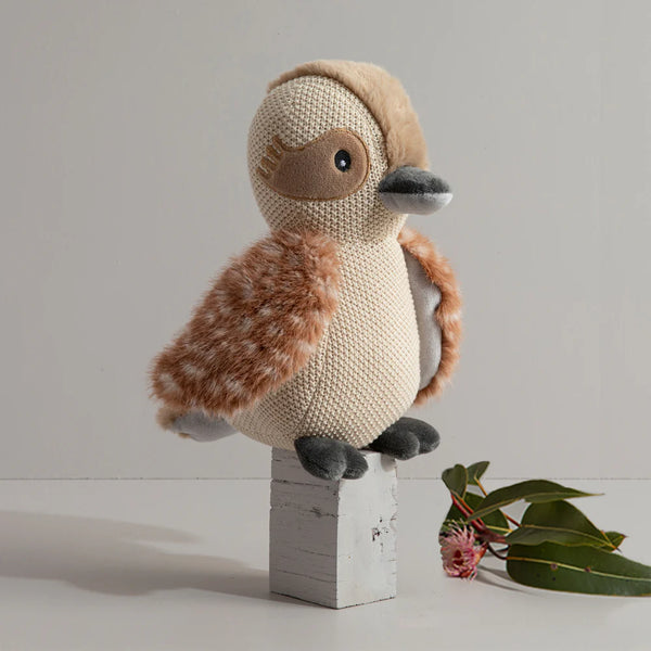 Living Textiles Australiana Knitted Toy - Kenny the Kookaburra