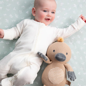 Living Textiles Australiana Knitted Toy - Penny the Platypus