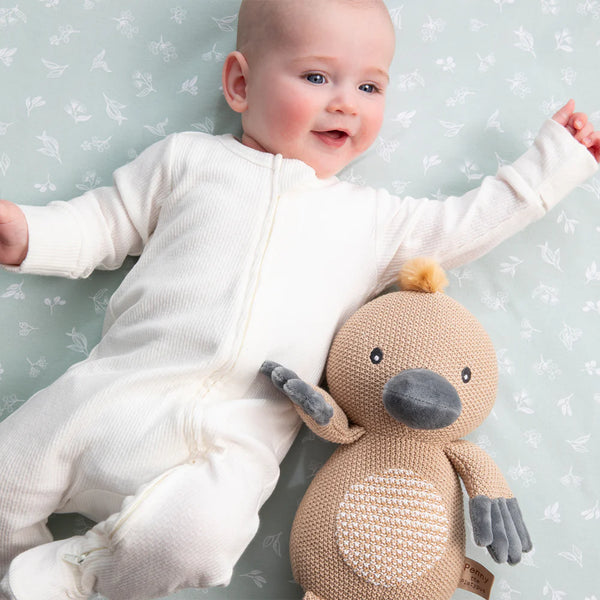 Living Textiles Australiana Knitted Toy - Penny the Platypus