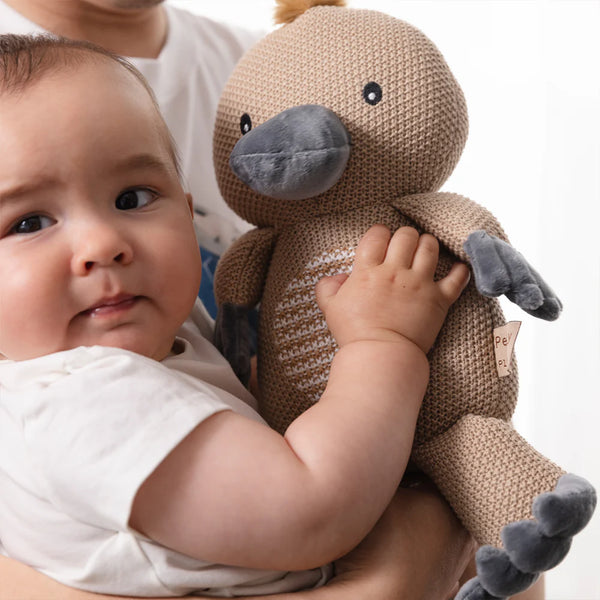 Living Textiles Australiana Knitted Toy - Penny the Platypus