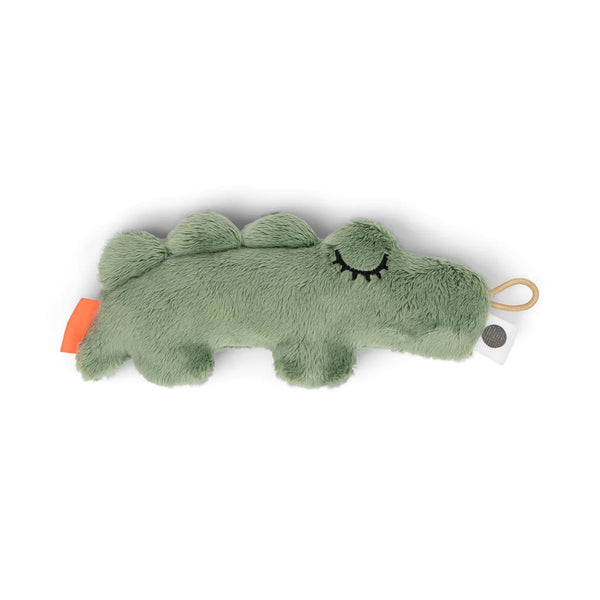 Done by Deer Tiny Sensory Rattle - Croco Green