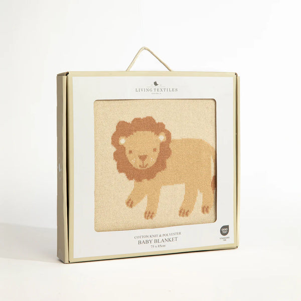 Living Textiles Jacquard Blanket - Wild Safari