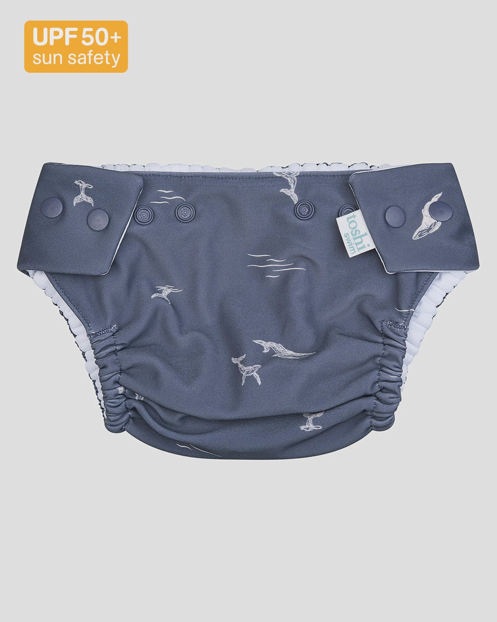 Toshi Swim Nappy - Whales