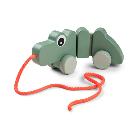 Done by Deer Pull Along Wiggle Toy - Croco