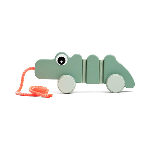 Done by Deer Pull Along Wiggle Toy - Croco