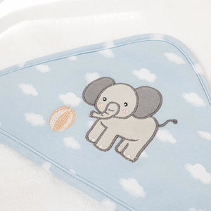 Living Textiles Hooded Towel - Elephant Playtime