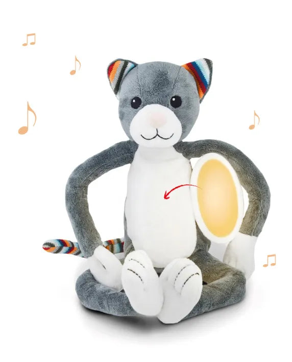 ZAZU Soft Toy Nightlight with Melodies – Katie