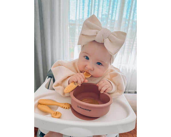 Dreambaby Silicone Scoop, Mash & Twist - Butter