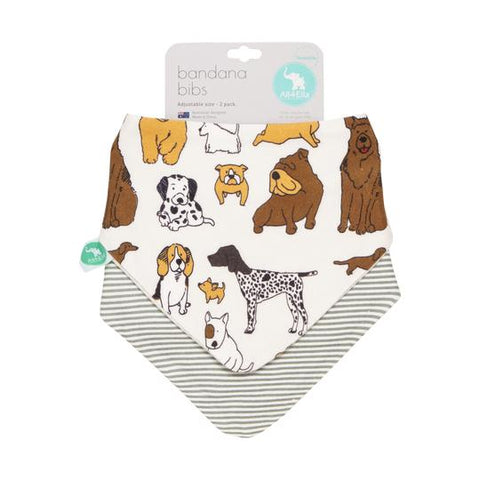 All4Ella Bandana Bibs 2pk - Dog Breed