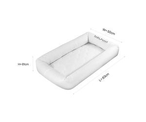 Babyhood Cosy Crib - Sage