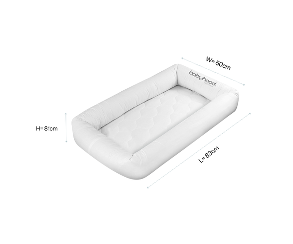 Babyhood Cosy Crib - Blush