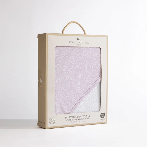 Living Textiles Hooded Towel - Whimsical Wonderland
