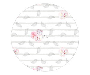 Amani Bebe Organic Round Fitted Sheet – Vintage Floral