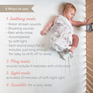 TAF Toys  Bunny Soother & Swaddle Set