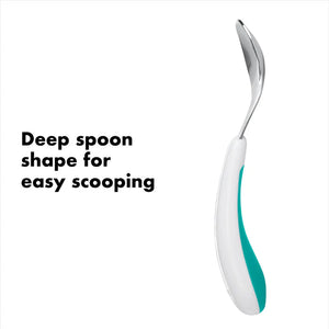 Oxo Tot Fork & Spoon Set - Blossom