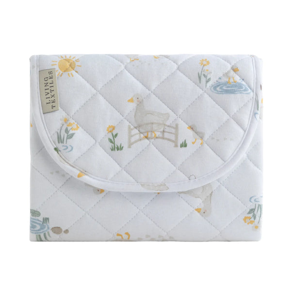 Living Textiles Foldable Waterproof Travel Change Mat - Goosey Goosey