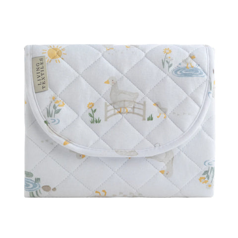 Living Textiles Foldable Waterproof Travel Change Mat - Goosey Goosey