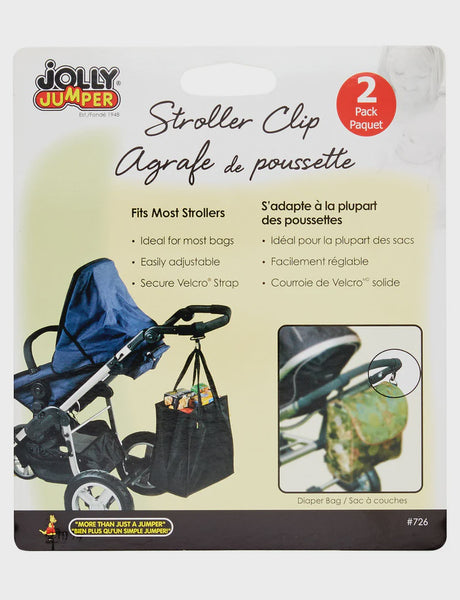 Jolly Jumper Stroller Clips 2pk