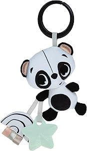 Tiny Love Black & White Décor Panda Take Along Rattle Toy