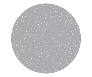 Amani Bebe Jersey Cotton Round Circle Fitted Sheet - Drops