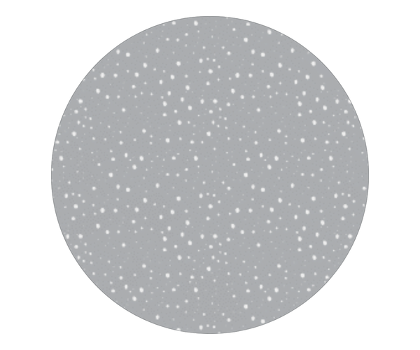 Amani Bebe Jersey Cotton Round Circle Fitted Sheet - Drops