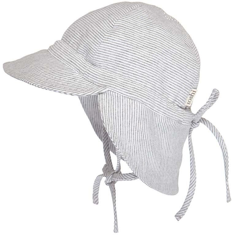 Toshi Baby Flap Cap Dove