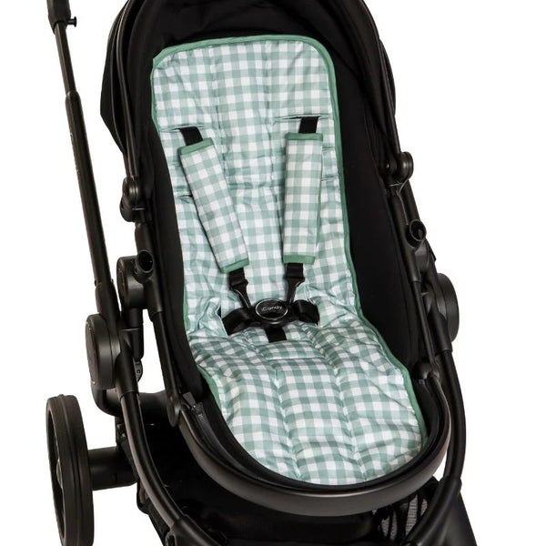 All4Ella Pram Liner - Gingham Sage