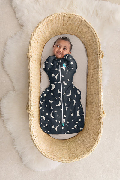 Love to Dream Swaddle Up Original 1 Tog - Charcoal Big Sky