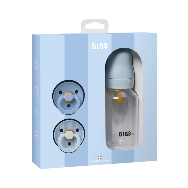 BIBS Gift Set Baby Sprinkle - Baby Blue