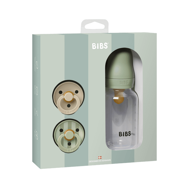 BIBS Gift Set Baby Sprinkle - Sage