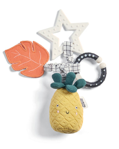 Mamas & Papas Wildly Adventures Educational Teething Toy - Linkie Pineapple