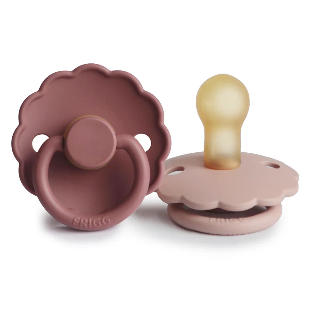 FRIGG Daisy Pacifier 2 Pack Latex - Size One