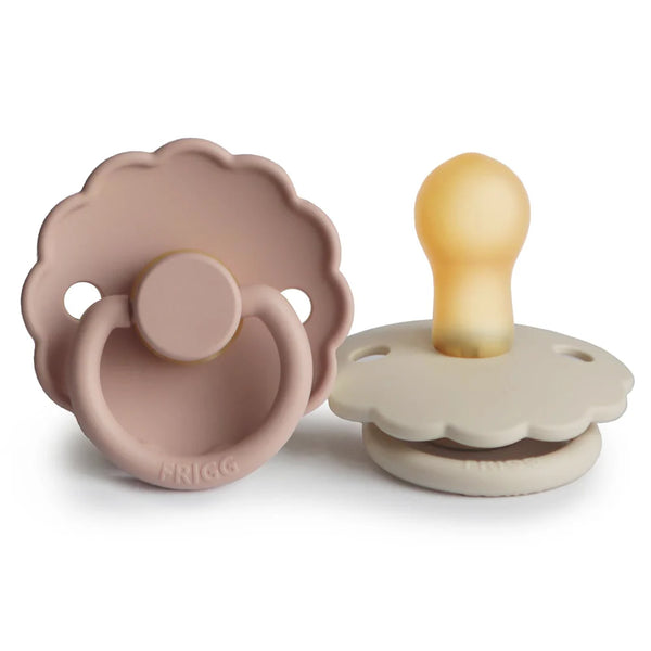 FRIGG Daisy Pacifier 2 Pack Latex - Size One