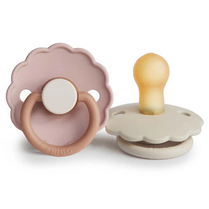 FRIGG Daisy Pacifier 2 Pack Latex - Size Two