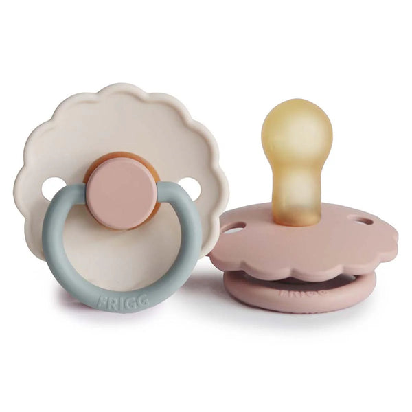 FRIGG Daisy Pacifier 2 Pack Latex - Size Two