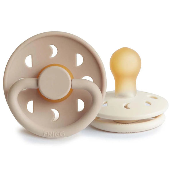 FRIGG Moon Pacifier 2 Pack Latex - Size One