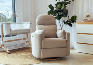 Babyhood Firenza Electric Glider Chair - Ivory