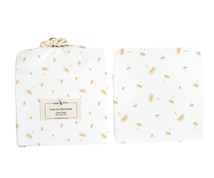 Amani Bebe Jersey Cotton Porta Cot Fitted Sheet – Dandelion