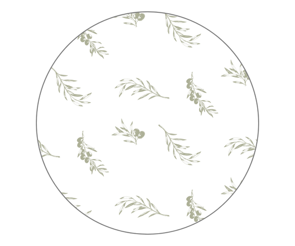 Amani Bebe Jersey Cotton Portacot Fitted Sheet - Olive