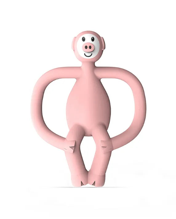 Matchstick Monkey Pig Teething Toy