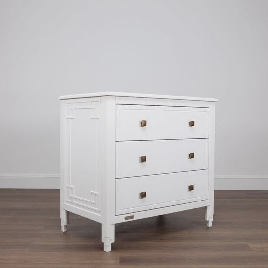 Grotime Manhattan Chest/ Dresser Matte White - Ex Display