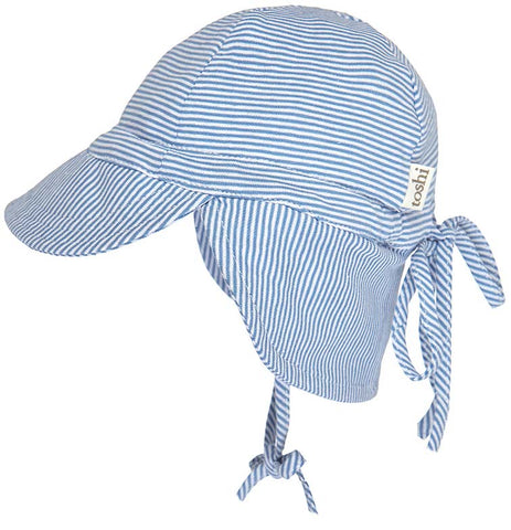 Toshi Baby Flap Cap Sky