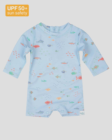 Toshi Swim Onesie L/S - Reef