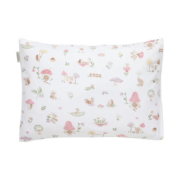 living textiles Organic Toddler Pillowcase - Whimsical Wonderland