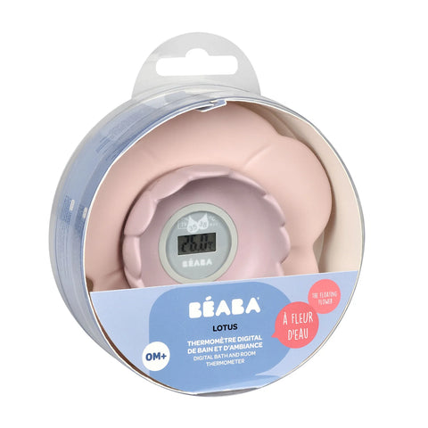 Beaba Lotus Multi Functional Digital Thermometer - Pink