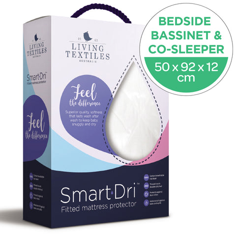 Living Textiles Smart-Dri™ Waterproof mattress protector - Cradle