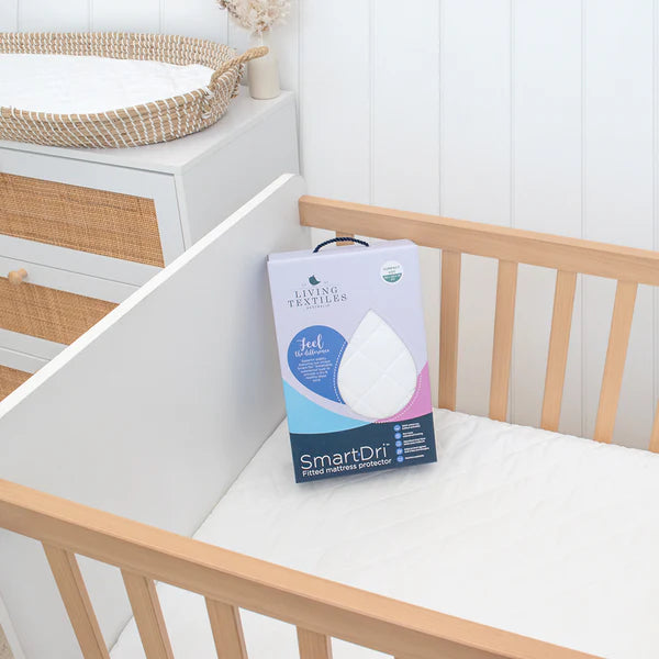 Living Textiles Smart-Dri™ Waterproof mattress protector - Compact Cot