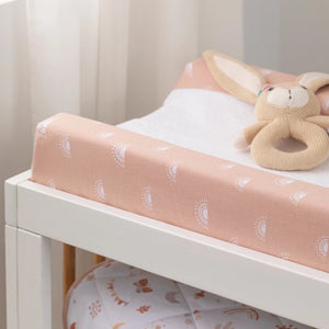 Living Textiles Change Mat Cover with Towelling - Bohemian Bliss