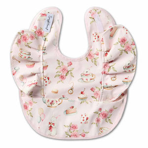 Snuggle Hunny Snuggle Bib Frill - Alice's Tea Party